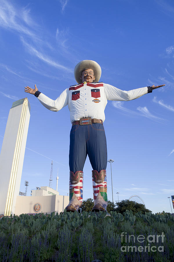Big Tex in Dallas Texas #1 Photograph by Anthony Totah