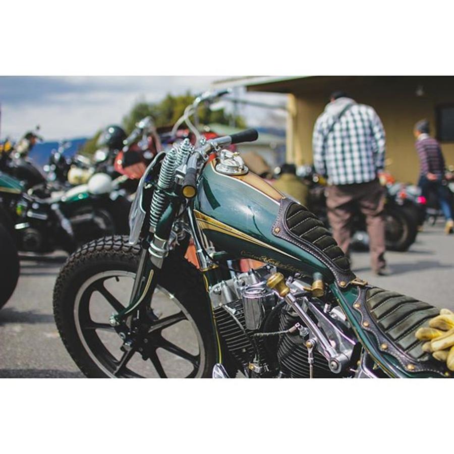 Harleydavidson Photograph - Bikers Lunch Cruise With Badass Shovel #1 by Takahiro Kojima