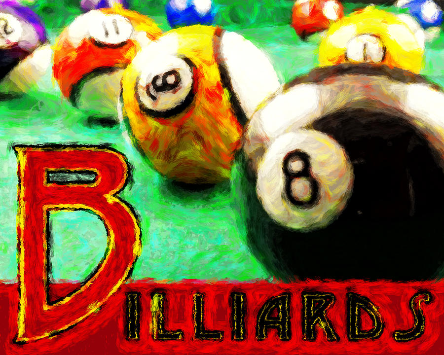 Billiards #1 Photograph by David G Paul