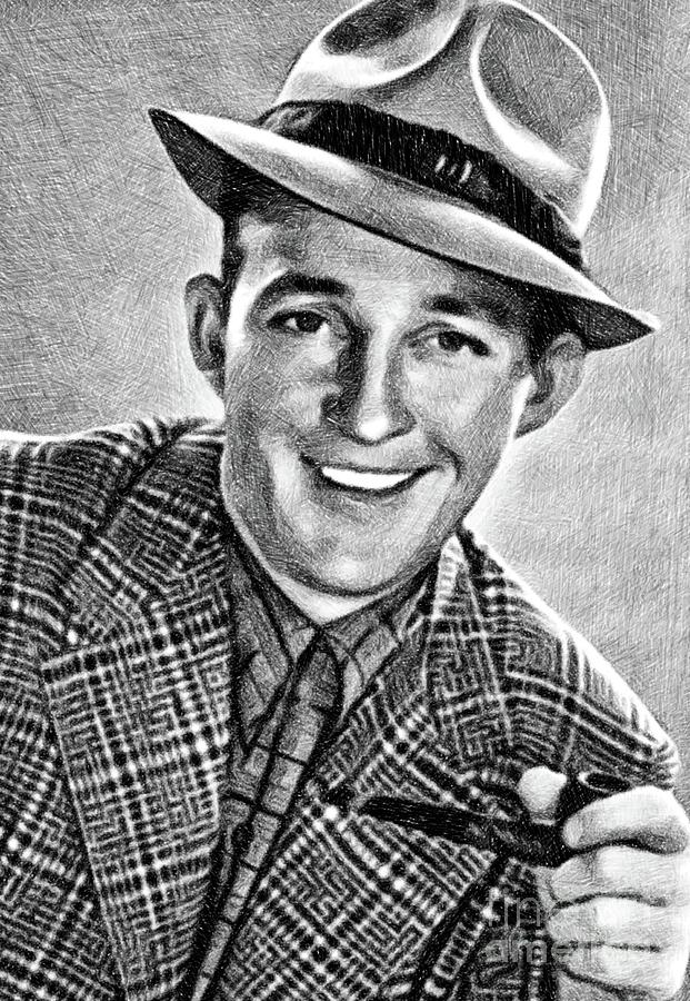 Bing Crosby, Vintage Legend By Js Drawing