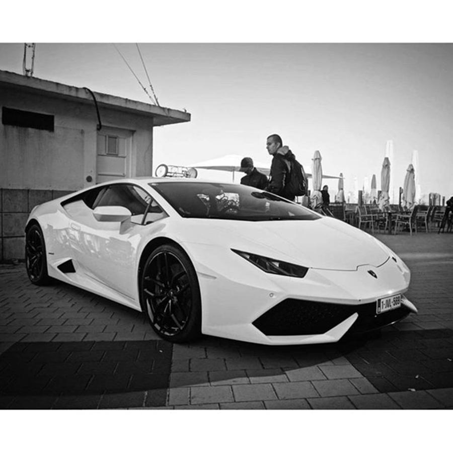 Car Photograph - Black And White Bull
#lambo #1 by Sportscars OfBelgium