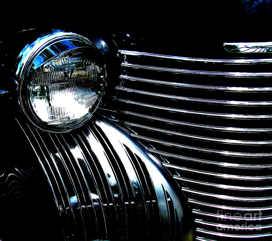 Black Cadillac #1 Photograph by Alexa Szlavics