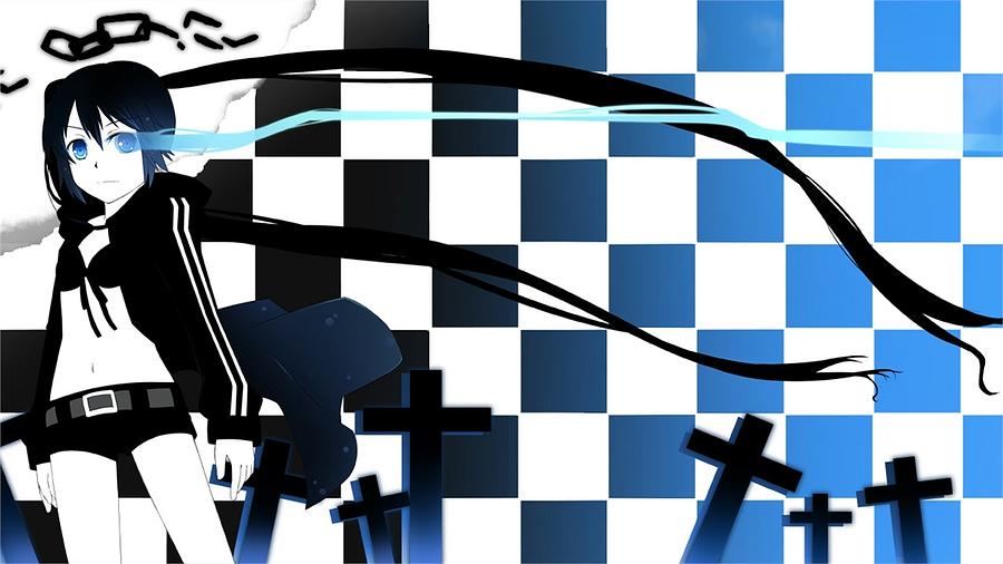 Black Rock Shooter Digital Art - Black Rock Shooter by Maye Loeser Black Rock Shooter Digital Art - Black Rock Shooter by Maye Loeser