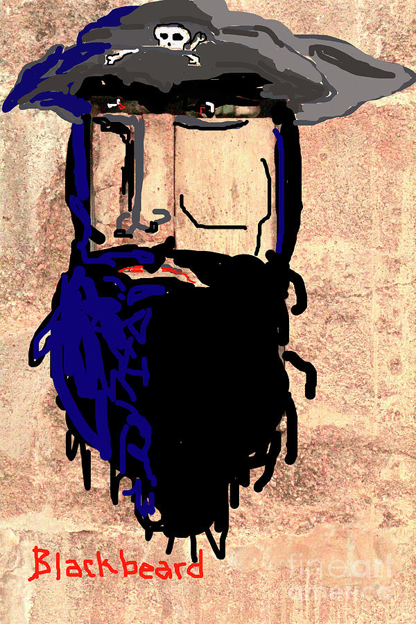 Blackbeard The Pirate #1 Photograph by Joe Pratt