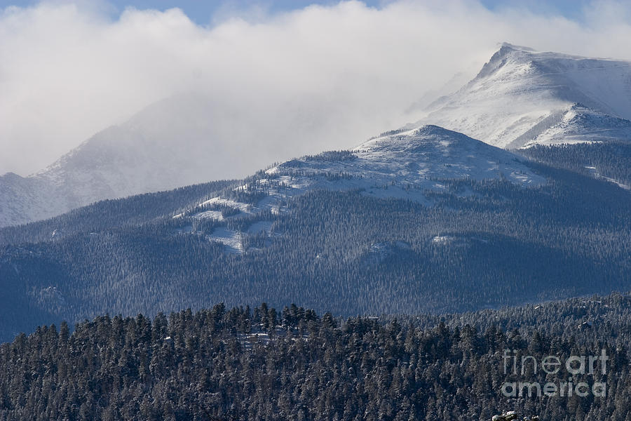 Blizzard Peak #1 Photograph by Steven Krull