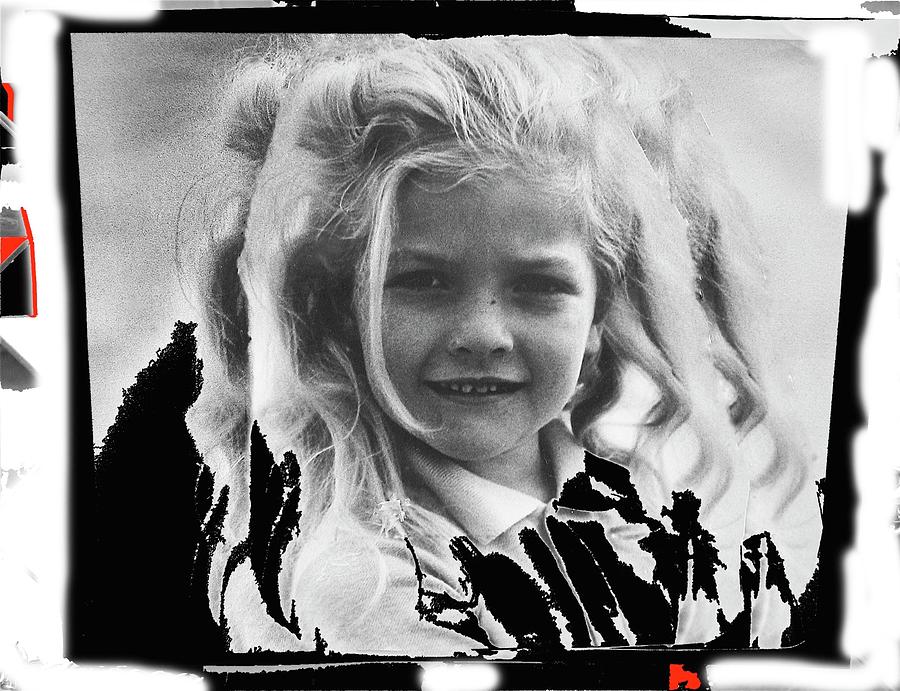 Blond Girl Collage Fishing Derby Tucson Arizona 1969-2012 #2 Photograph by David Lee Guss