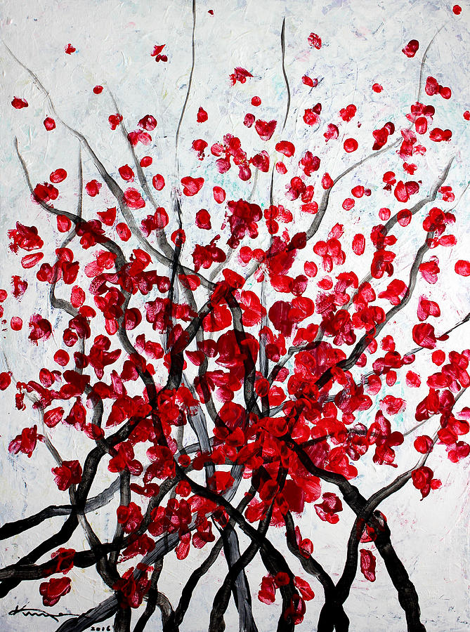 Blossoms #3 Painting by Kume Bryant
