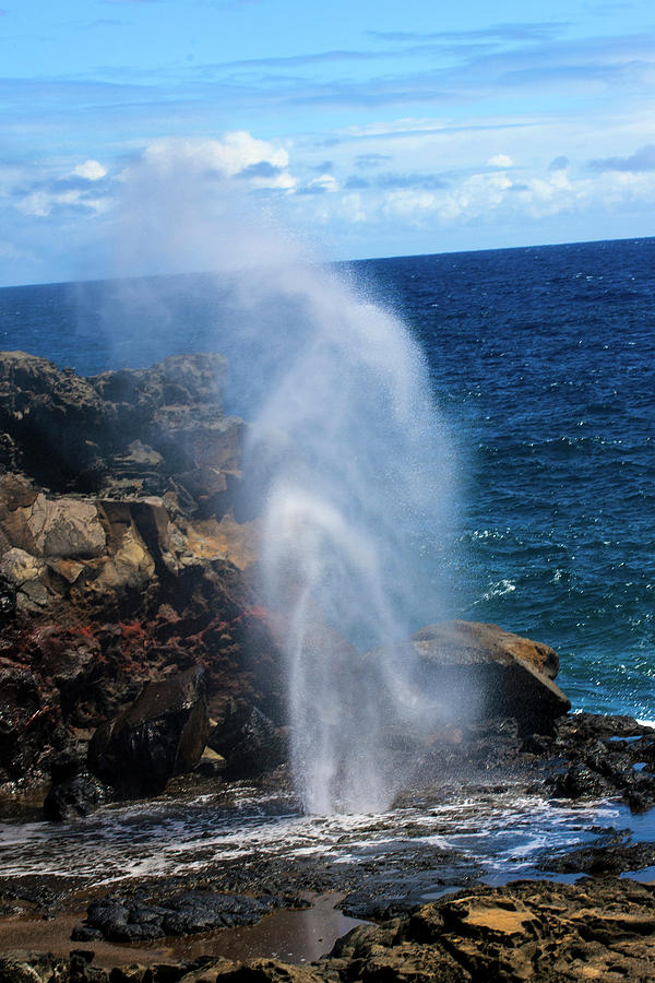 Blow Hole #1 Photograph by Anthony Jones