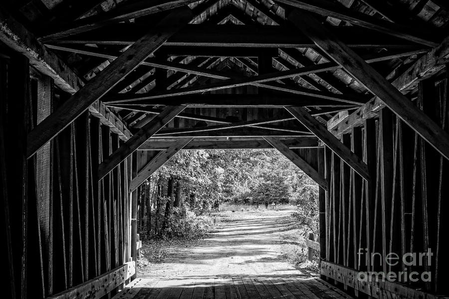 Blow Me Down Covered Bridge Cornish New Hampshire #1 Photograph by Edward Fielding