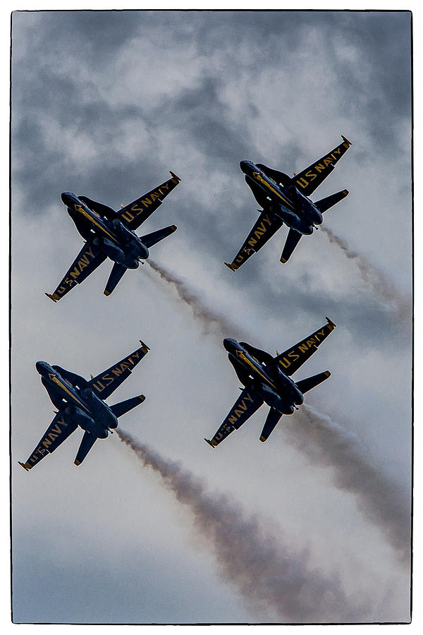 Blue Angels #1 Photograph by Rob Narwid