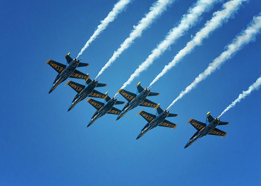 Blue Angels #1 Photograph by Travis Rogers