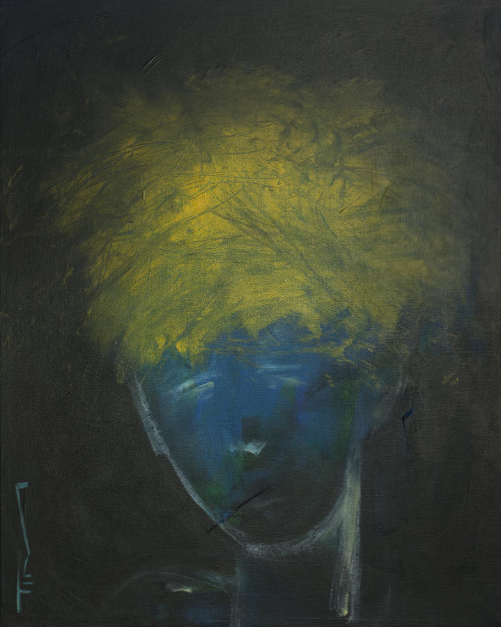 Blue Painting - Blue Boy  #1 by Tim Nyberg