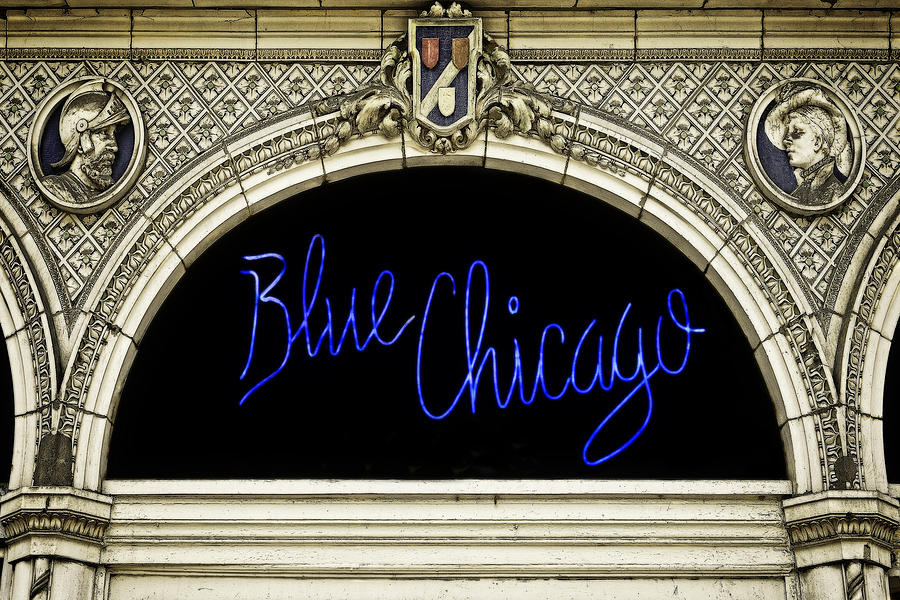 Blue Chicago #1 Photograph by Jerry Golab