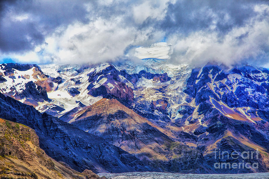 Blue Glacier #2 Photograph by Rick Bragan