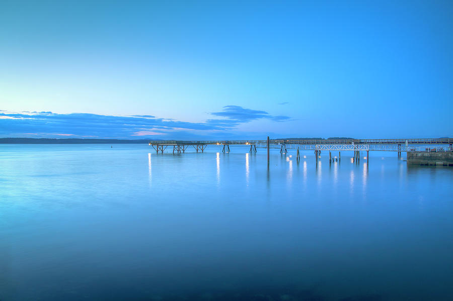 Blue Hour Photograph by Kristina Rinell - Fine Art America