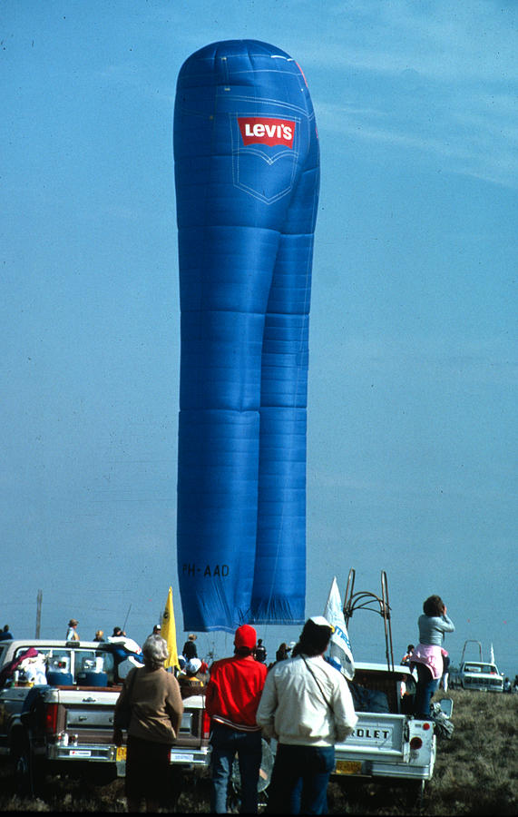Blue Jeans Balloon Photograph