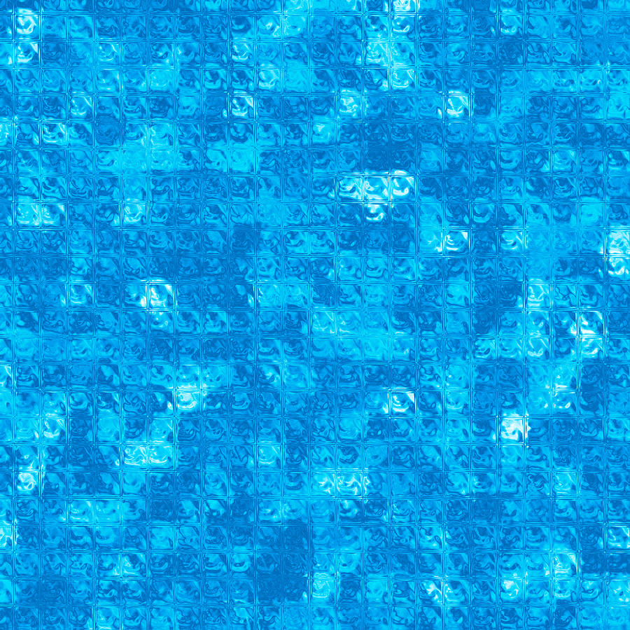Blue Tiles #1 Digital Art by Roy Pedersen