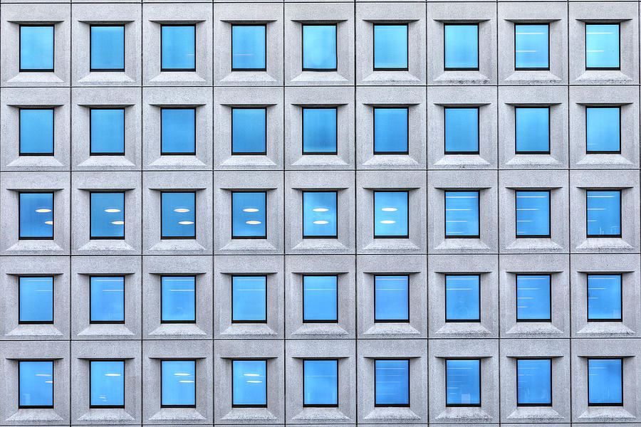 Blue Windows #1 Photograph by Joana Kruse