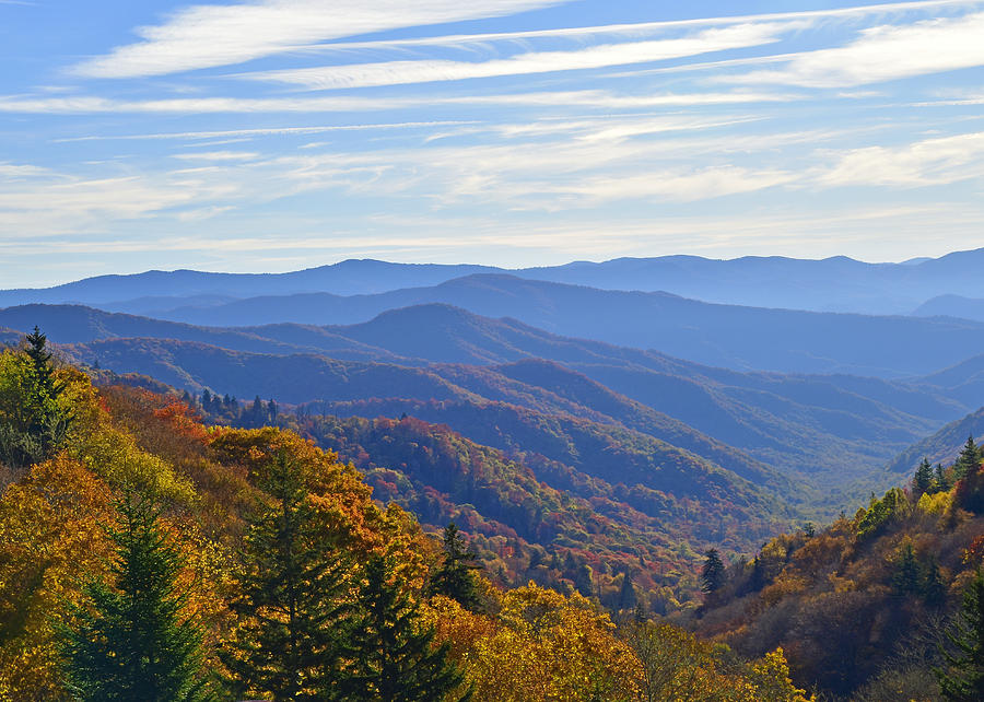 Keisling Photograph - Blue Ridge Parkway View by Ann Keisling Keisling Photograph - Blue Ridge Parkway View by Ann Keisling
