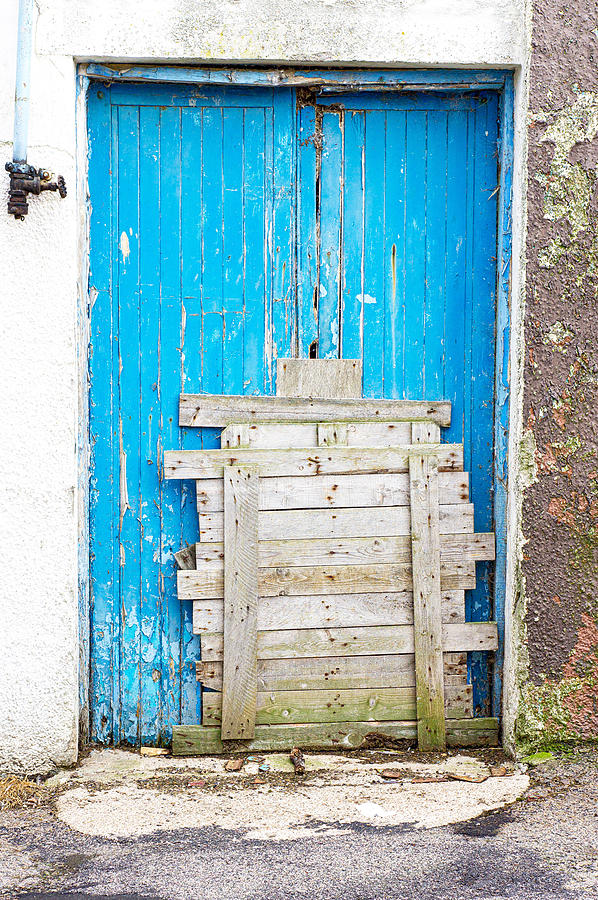 Abstract Photograph - Boarded up door #1 by Tom Gowanlock