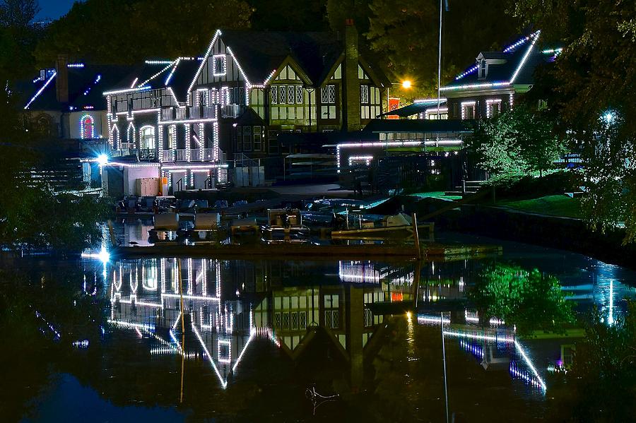 Philadelphia Photograph - Boathouse Row II by Frozen in Time Fine Art Photography