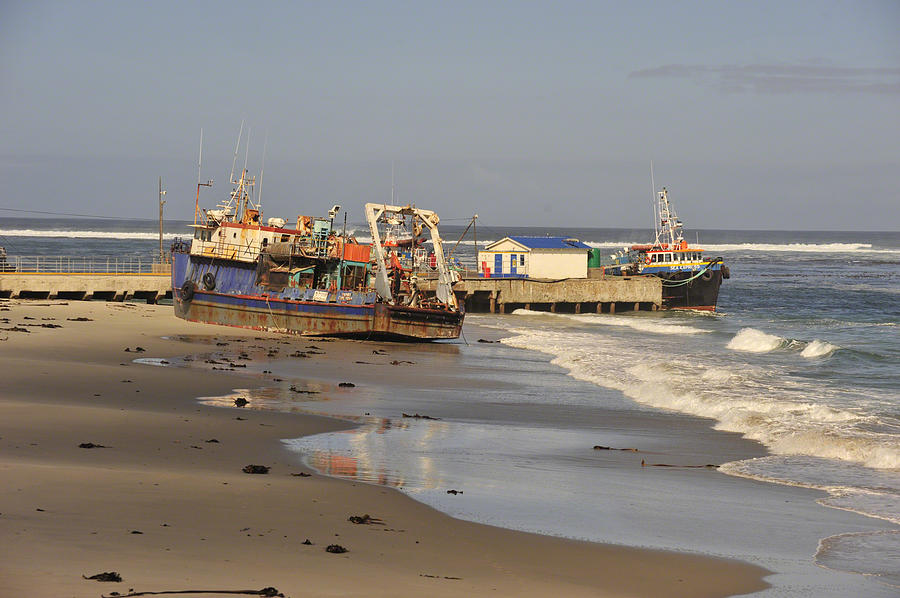 Boats Aground #1 Photograph by Patrick Kain