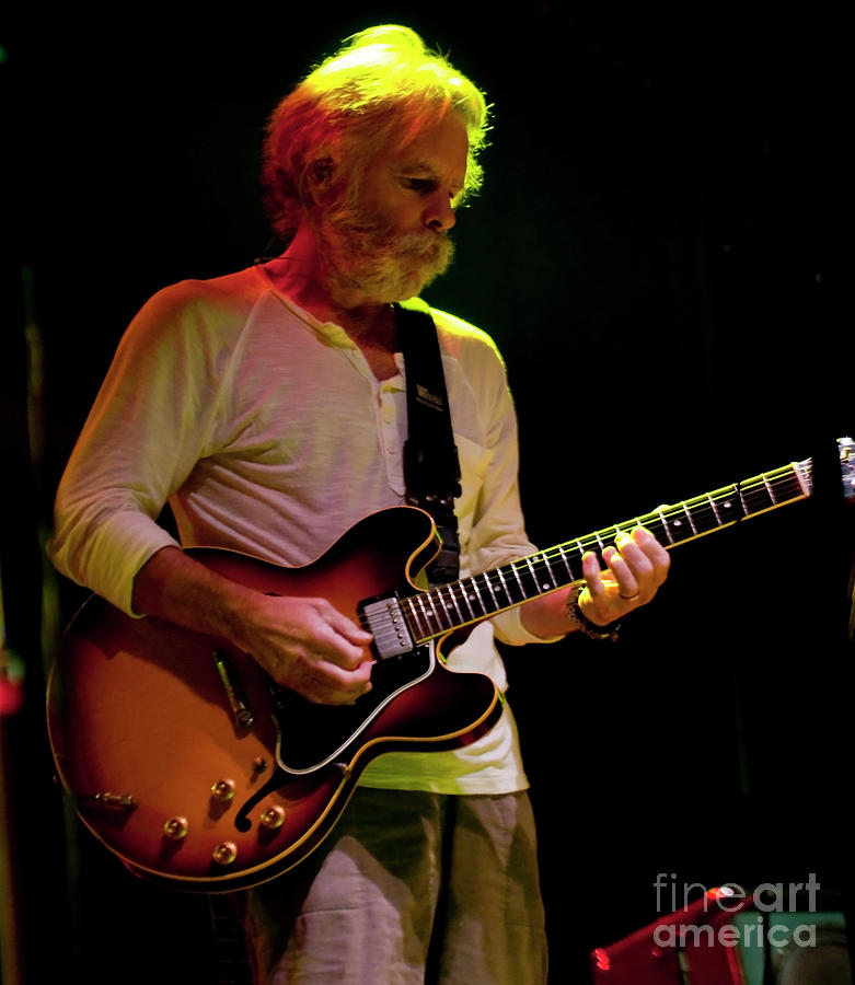 Bob Weir with Furthur at All Good Festival #2 Photograph by David Oppenheimer
