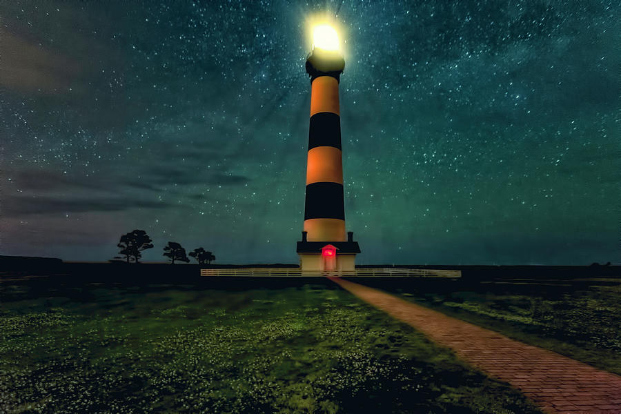 Bodie Island Night #1 Photograph by Pete Federico