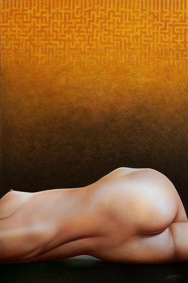 Bodyscape 1 #1 Painting by Horacio Cardozo