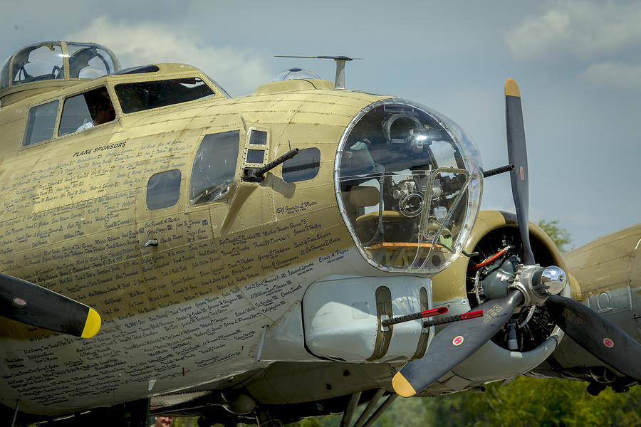 Boeing B-17 Flying Fortress #2 Photograph by Jack R Perry