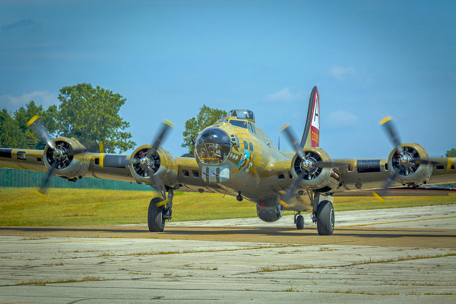 Boeing B-17G Flying Fortress   #2 Photograph by Jack R Perry