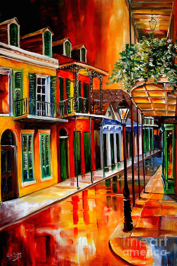 Bold Vieux Carre Painting by Diane Millsap