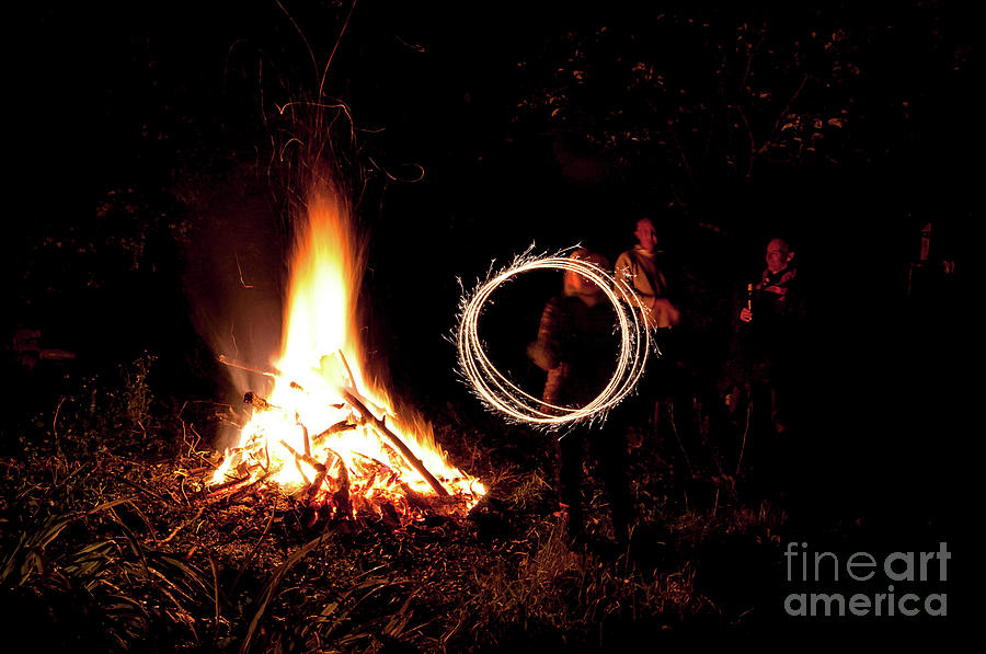Bonfire #1 Photograph by Mariusz Talarek