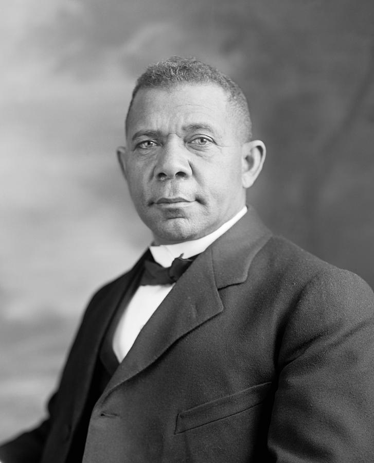 Booker T. Washington #2 Photograph by War Is Hell Store