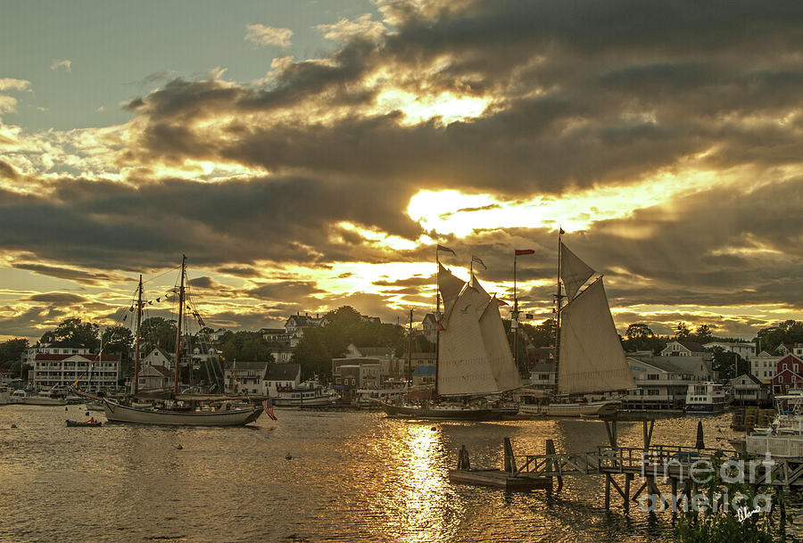 Boothbay Harbor #1 Photograph by Alana Ranney
