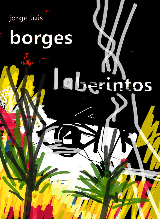 Tree Painting - Borges Labyrinths Poster #2 by Paul Sutcliffe