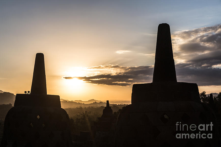 Borobudur Temple in Java #1 Photograph by Didier Marti