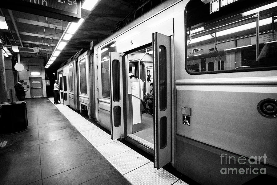 Boston MBTA underground green line station kenmore USA Photograph by ...