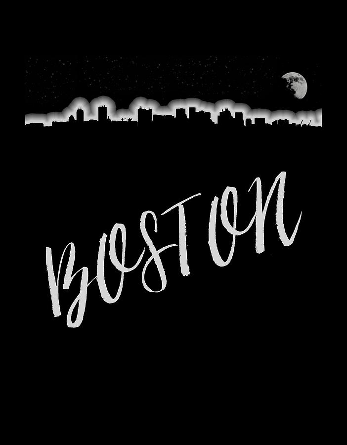 Boston Skyline Poster #4 Photograph by Joann Vitali