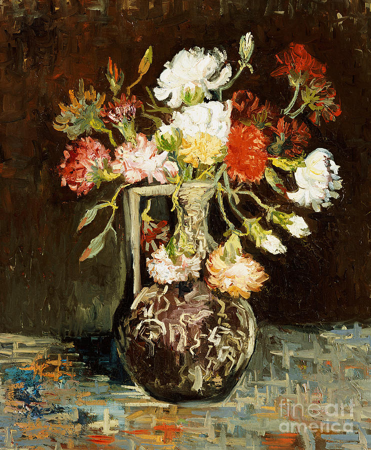 Vincent Van Gogh Painting - Bouquet of Flowers by Vincent Van Gogh