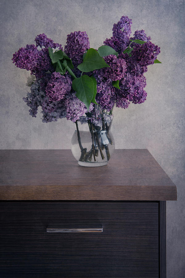 Bouquet of fresh lilacs #1 Photograph by Jaroslaw Blaminsky