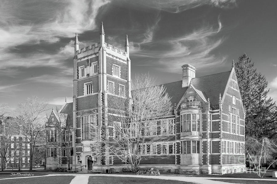 Bowdoin College Hubbard Hall  Photograph by University Icons