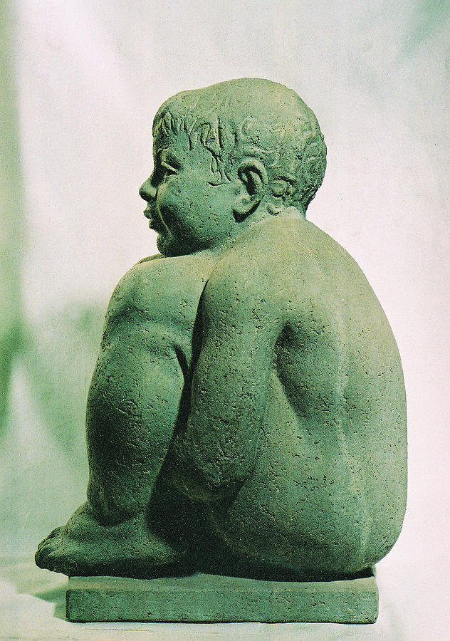 Boy #1 Sculpture by Emin Guliyev