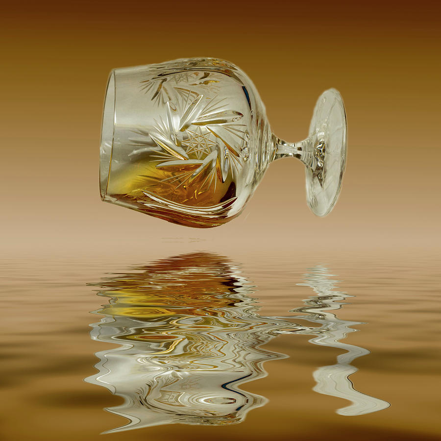 Brandy Decanter Glass #1 Photograph by David French