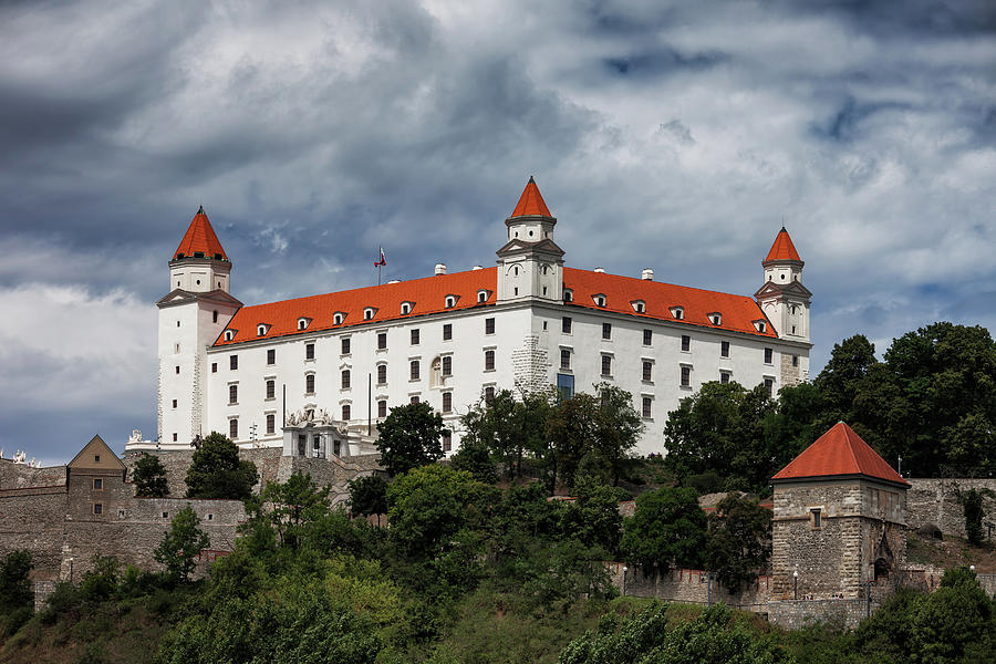 Bratislava Castle in Slovakia #1 Photograph by Artur Bogacki