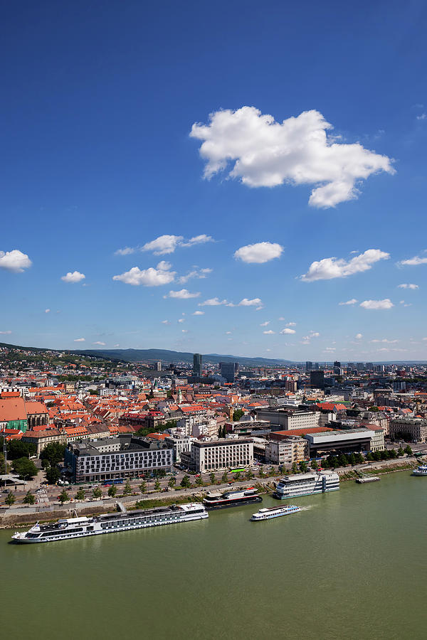 Bratislava Cityscape #1 Photograph by Artur Bogacki