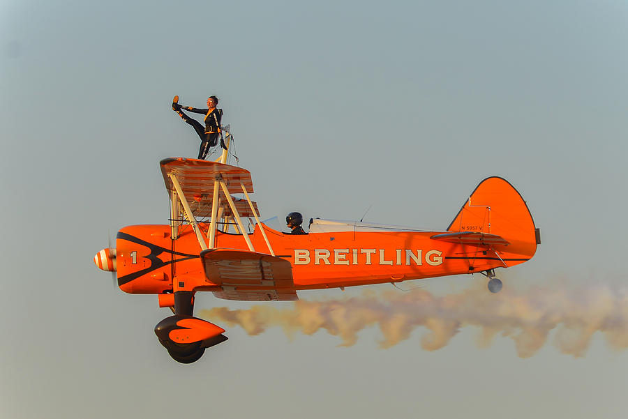 Breitling Wingwalkers Team at Al Ain Air Show, UAE #2 Photograph by Ivan Batinic