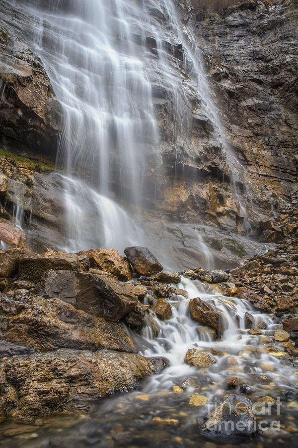 Bridal Veil Falls #2 Photograph by Spencer Baugh