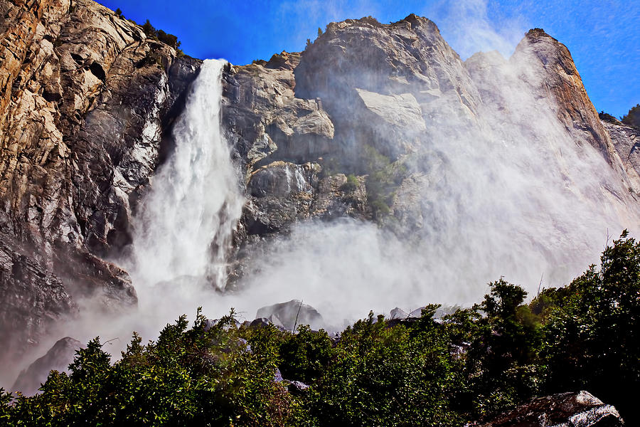 Fall Photograph - Bridalveil Fall Yosemite Valley #1 by Garry Gay