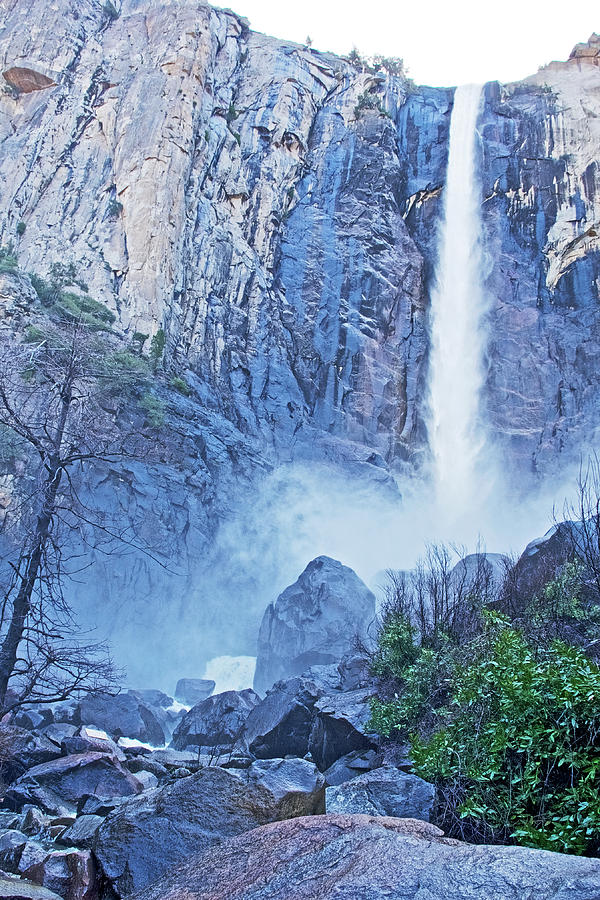 Bridalveil Falls in Yosemite Valley Yosemite National Park, California #1 Photograph by Ruth Hager
